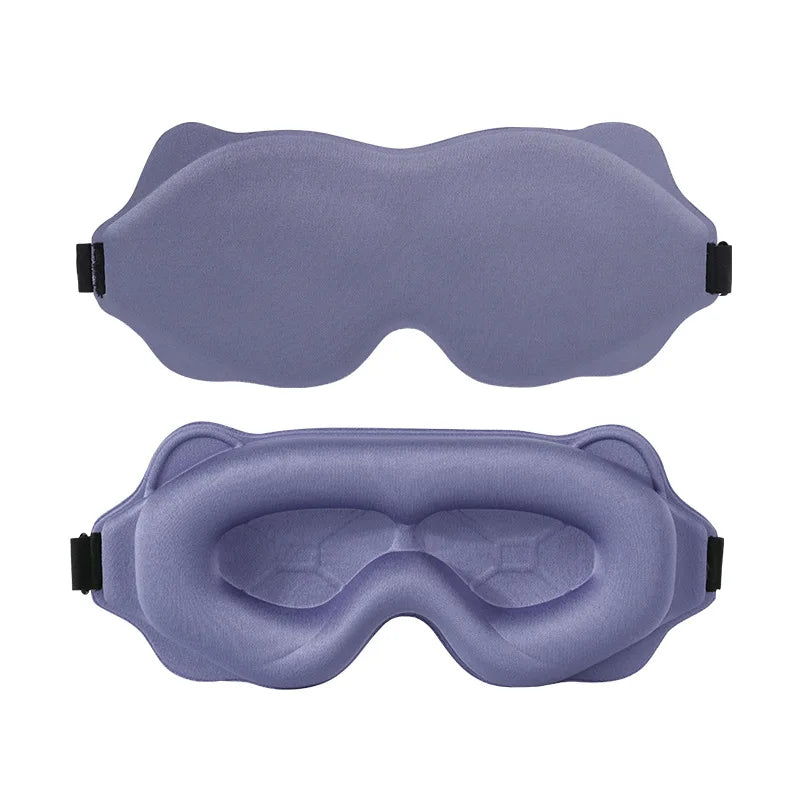 Masque de sommeil violet en mousse