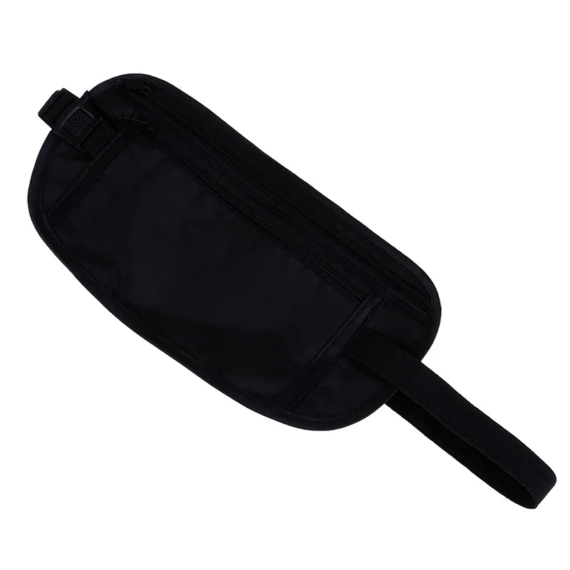 Ceinture de voyage invisible noire