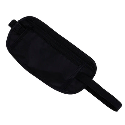Ceinture de voyage invisible noire