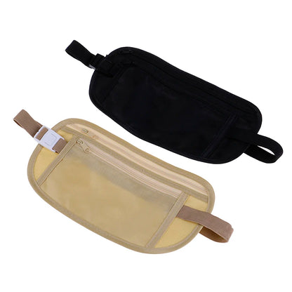 Ceinture de voyage invisible beige