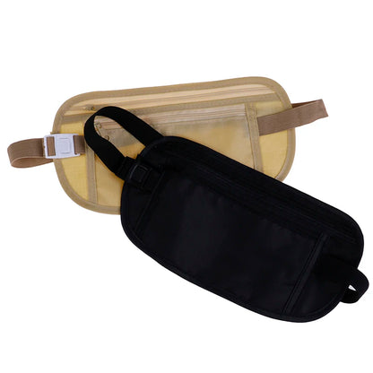 Ceinture de voyage invisible beige