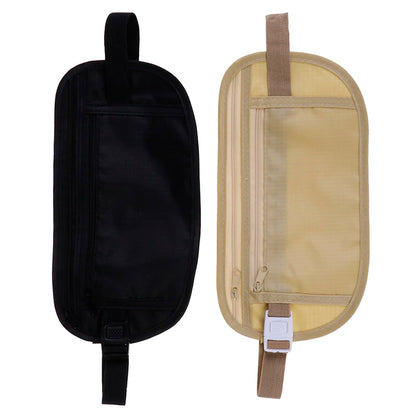 Ceinture de voyage invisible beige