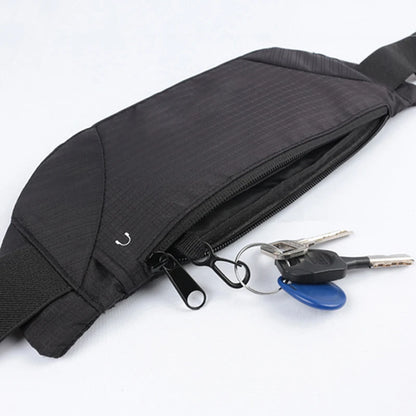 Ceinture de voyage discrète blanche
