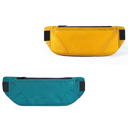 Ceinture de voyage discrète jaune
