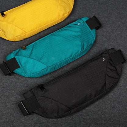 Ceinture de voyage discrète jaune