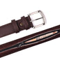 Ceinture cache billet imitation cuir noire