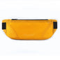 Ceinture de voyage discrète jaune