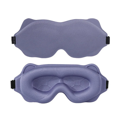 Masque de sommeil violet en mousse